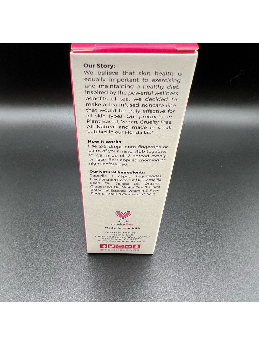 Teami Rose Cinnamon Bark Jojoba Oil - Picture 7 of 7